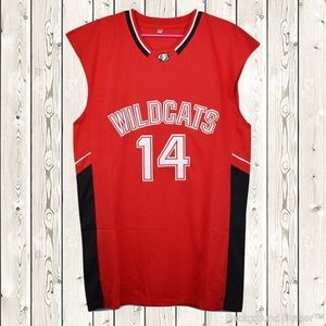 Troy Bolton High School Musical #14 Bball Jersey